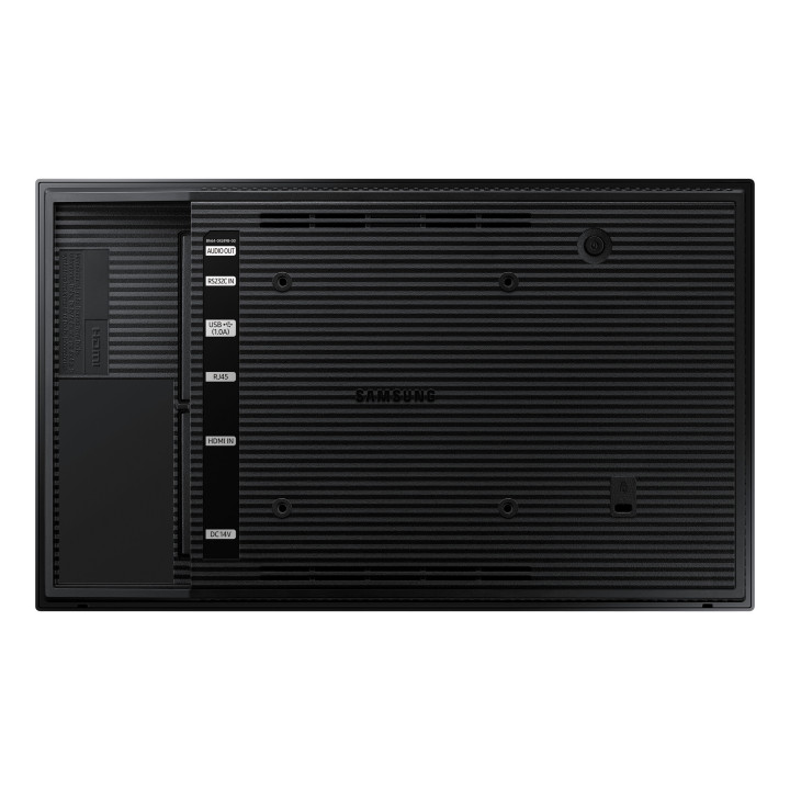 Samsung QB13R-M Écran plat de signalisation numérique 33 cm (13") LCD Wifi 500 cd/m² Full HD Noir Intégré dans le processe