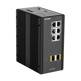 D-Link DIS‑300G‑8PSW Géré L2 Gigabit Ethernet (10/100/1000) Connexion Ethernet, supportant l'alimentation via ce port (Po