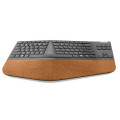 Lenovo Go Wireless Split clavier Bureau RF sans fil QWERTY Anglais américain Gris