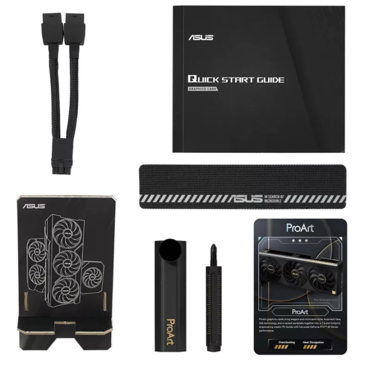ASUS ProArt -RTX4070TIS-O16G NVIDIA GeForce RTX 4070 Ti SUPER 16 Go GDDR6X