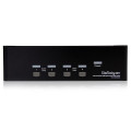 StarTech.com Switch KVM USB 2 Ecrans DVI pour 4 Ordinateurs avec Audio - Commutateur KVM