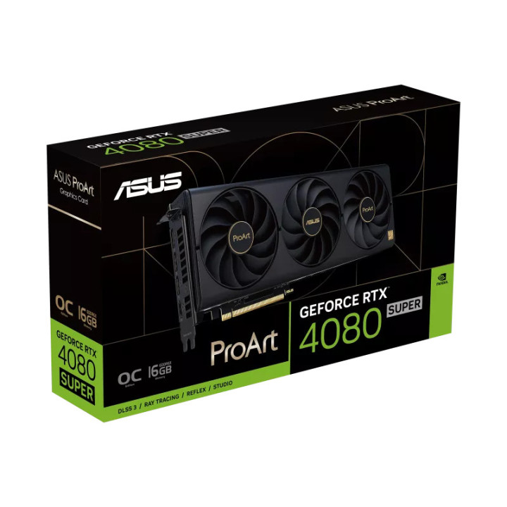 ASUS ProArt -RTX4080S-O16G NVIDIA GeForce RTX 4080 SUPER 16 Go GDDR6X