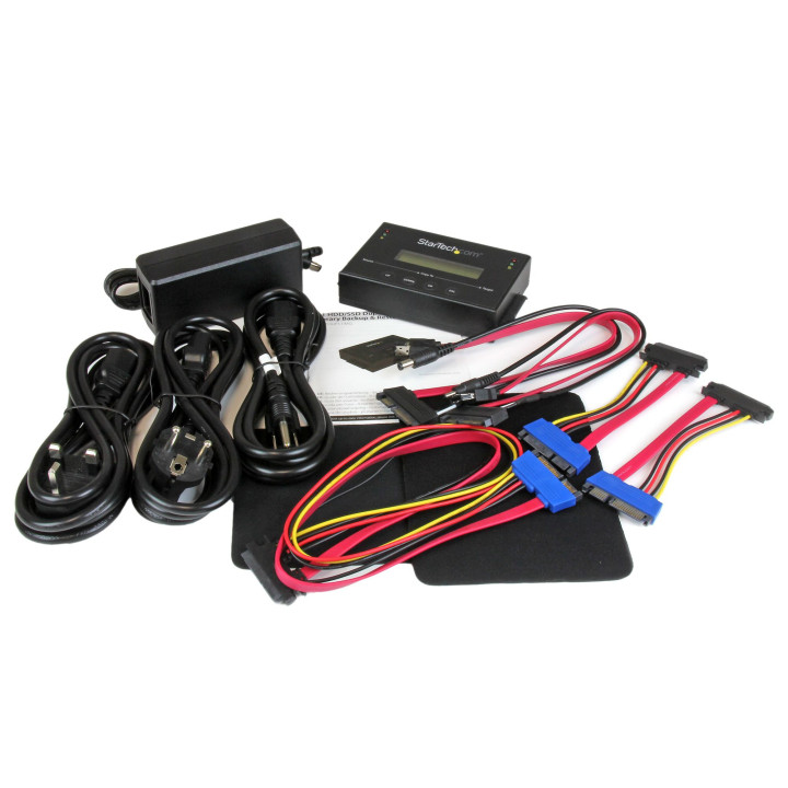StarTech.com Duplicateur de Disque Dur Autonome 1:1 avec Gestionnaire d'Images pour la Sauvegarde et la Restauration, Stockage 