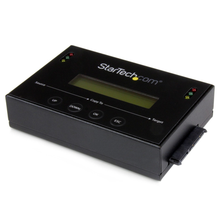 StarTech.com Duplicateur de Disque Dur Autonome 1:1 avec Gestionnaire d'Images pour la Sauvegarde et la Restauration, Stockage 