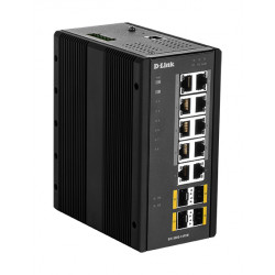 D-Link DIS‑300G‑14PSW Géré L2 Gigabit Ethernet (10/100/1000) Connexion Ethernet, supportant l'alimentation via ce port (P