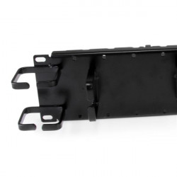StarTech.com Panneau double de gestion de câbles horizontal / vertical 2U pour rack de serveur - Guide pour câbles avec annea