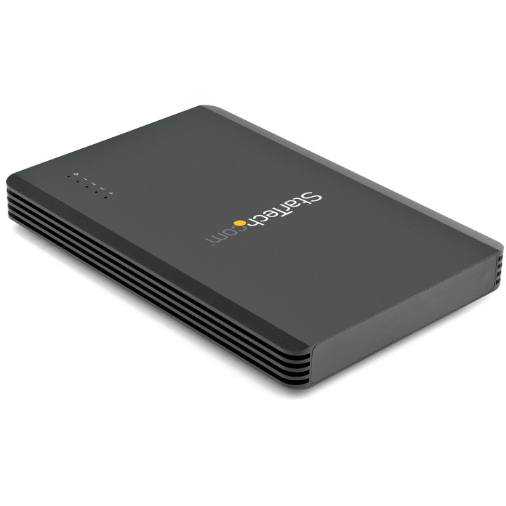 StarTech.com Boîtier SSD M.2 NVMe Thunderbolt 3 à 4 Baies - Boîtier Disque Dur Externe 1 DisplayPort vidéo et 2 Ports TB3 D