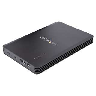 StarTech.com Boîtier SSD M.2 NVMe Thunderbolt 3 à 4 Baies - Boîtier Disque Dur Externe 1 DisplayPort vidéo et 2 Ports TB3 D
