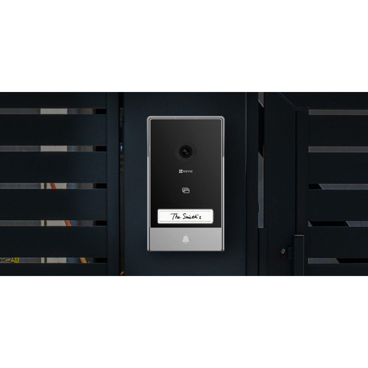 EZVIZ HP7 système vidéophone 17,8 cm (7") Noir, Argent