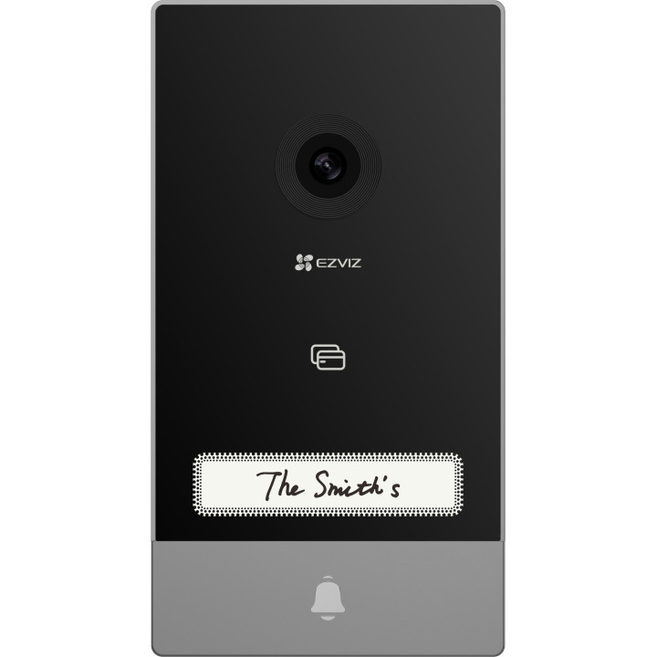 EZVIZ HP7 système vidéophone 17,8 cm (7") Noir, Argent