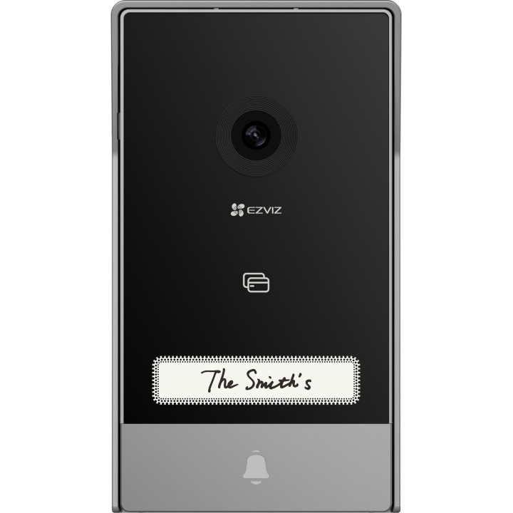 EZVIZ HP7 système vidéophone 17,8 cm (7") Noir, Argent