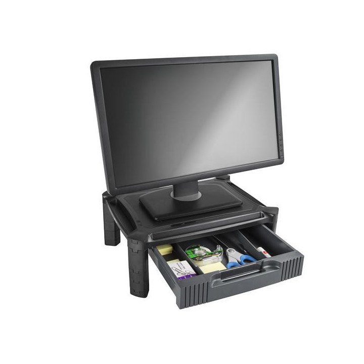 StarTech.com Rehausseur d'écran avec tiroir - Hauteur réglable
