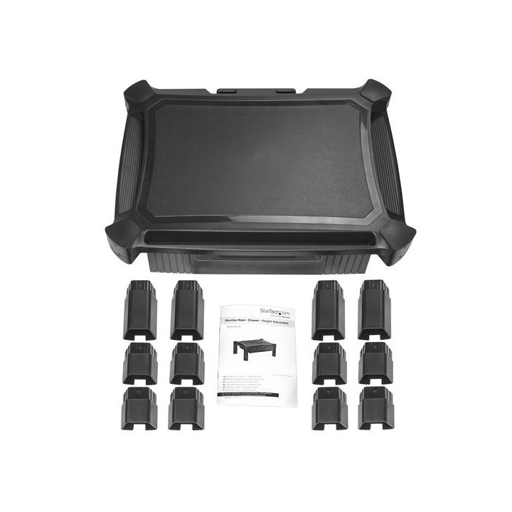 StarTech.com Rehausseur d'écran avec tiroir - Hauteur réglable