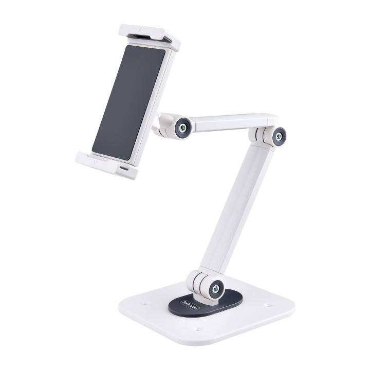 StarTech.com Support de Tablettes Réglable pour Bureau - Support Mural - Capacité 1kg - Support Universel Ergonomique et Arti