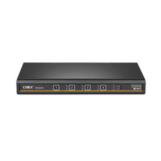 Vertiv Avocent SV Universal DP/H KVM Switch 4-Port Single Display commutateur écran, clavier et souris Noir