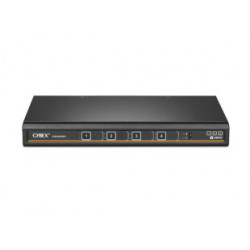 Vertiv Avocent SV Universal DP/H KVM Switch 4-Port Single Display commutateur écran, clavier et souris Noir