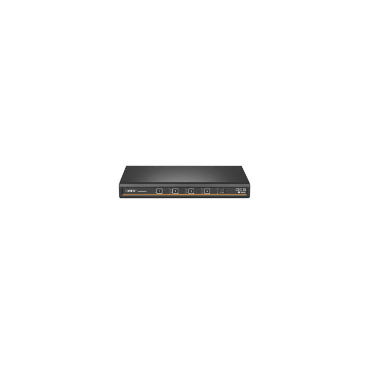 Vertiv Avocent SV Universal DP/H KVM Switch 4-Port Single Display commutateur écran, clavier et souris Noir