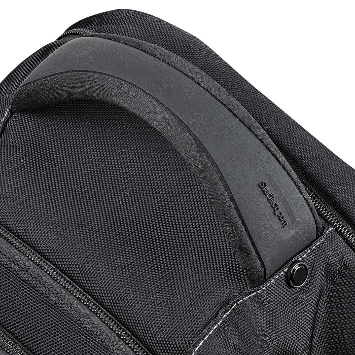 StarTech.com Sac à Dos Ordinateur Portable 17,3 pouces avec Compartiments Amovible pour Accessoires - Sac Informatique Profess
