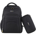StarTech.com Sac à Dos Ordinateur Portable 17,3 pouces avec Compartiments Amovible pour Accessoires - Sac Informatique Profess