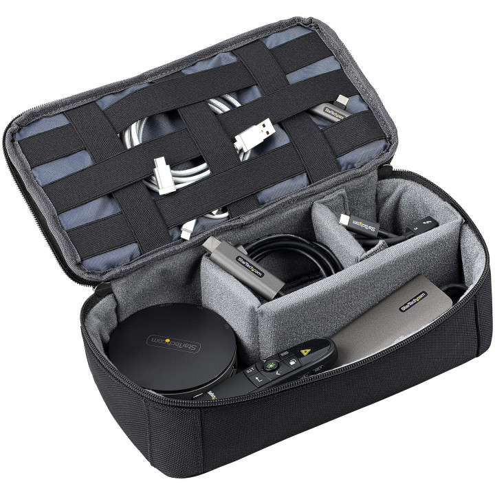 StarTech.com Sac à Dos Ordinateur Portable 17,3 pouces avec Compartiments Amovible pour Accessoires - Sac Informatique Profess