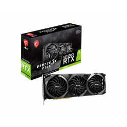 MSI RTX 3080 VENTUS 3X PLUS 12G OC LHR carte graphique NVIDIA GeForce RTX 3080 12 Go GDDR6X