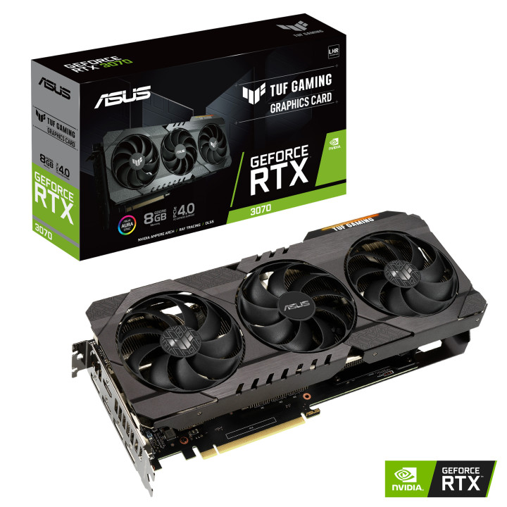 ASUS TUF Gaming TUF-RTX3070-8G-V2-GAMING NVIDIA GeForce RTX 3070 8 Go GDDR6
