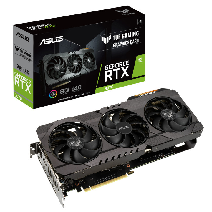 ASUS TUF Gaming TUF-RTX3070-8G-V2-GAMING NVIDIA GeForce RTX 3070 8 Go GDDR6