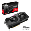 ASUS Dual -RX6750XT-O12G AMD Radeon RX 6750 XT 12 Go GDDR6