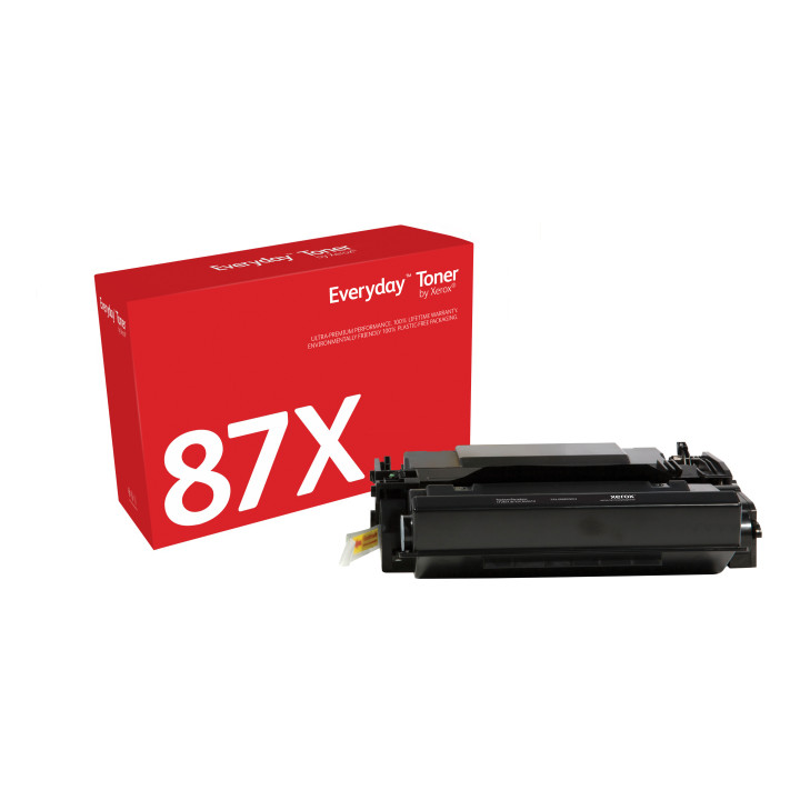 Toner Noir Everyday™ de Xerox compatible avec HP 87X (CF287X), Grande capacité