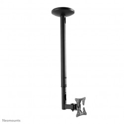 Neomounts FPMA-C050BLACK Support de plafond pour écran de 10-30" - h60-85 cm