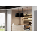 Neomounts FPMA-C050BLACK Support de plafond pour écran de 10-30" - h60-85 cm