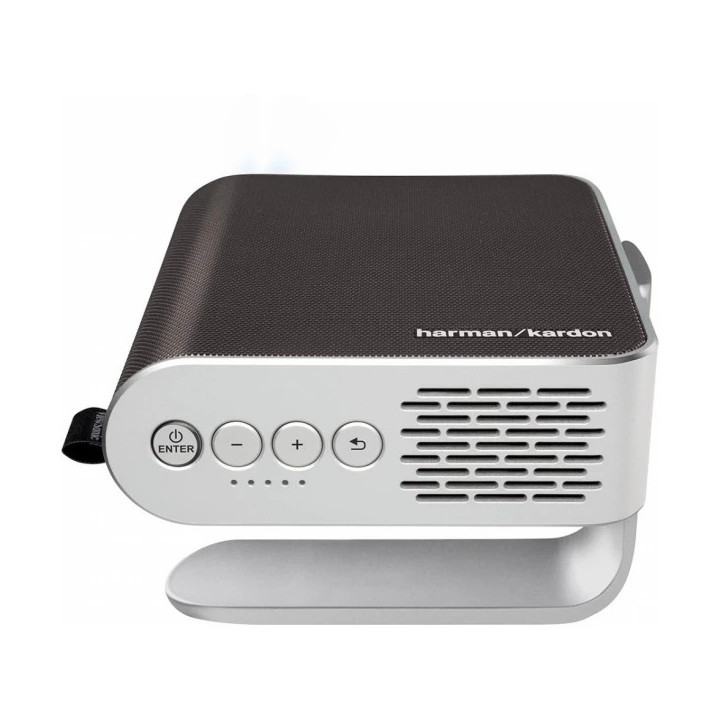 Viewsonic M1+ vidéo-projecteur Projecteur à focale courte 125 ANSI lumens LED WVGA (854x480) Compatibilité 3D Argent