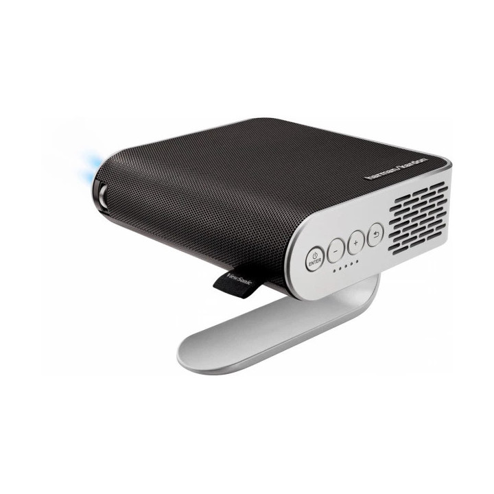 Viewsonic M1+ vidéo-projecteur Projecteur à focale courte 125 ANSI lumens LED WVGA (854x480) Compatibilité 3D Argent
