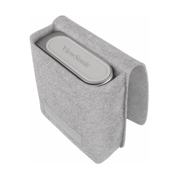 Viewsonic M1+ vidéo-projecteur Projecteur à focale courte 125 ANSI lumens LED WVGA (854x480) Compatibilité 3D Argent