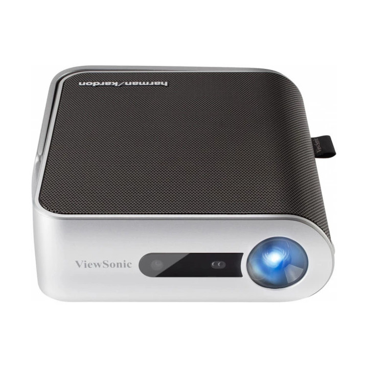 Viewsonic M1+ vidéo-projecteur Projecteur à focale courte 125 ANSI lumens LED WVGA (854x480) Compatibilité 3D Argent