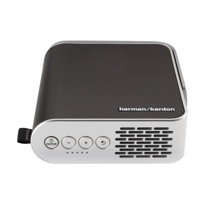 Viewsonic M1+ vidéo-projecteur Projecteur à focale courte 125 ANSI lumens LED WVGA (854x480) Compatibilité 3D Argent
