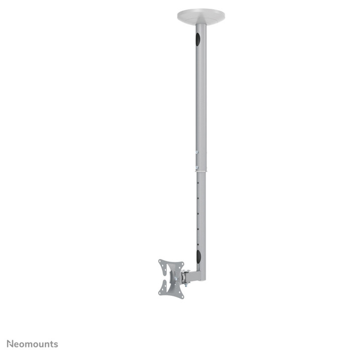Neomounts FPMA-C050SILVER Support de plafond pour écran de 10-30" - h60-85 cm