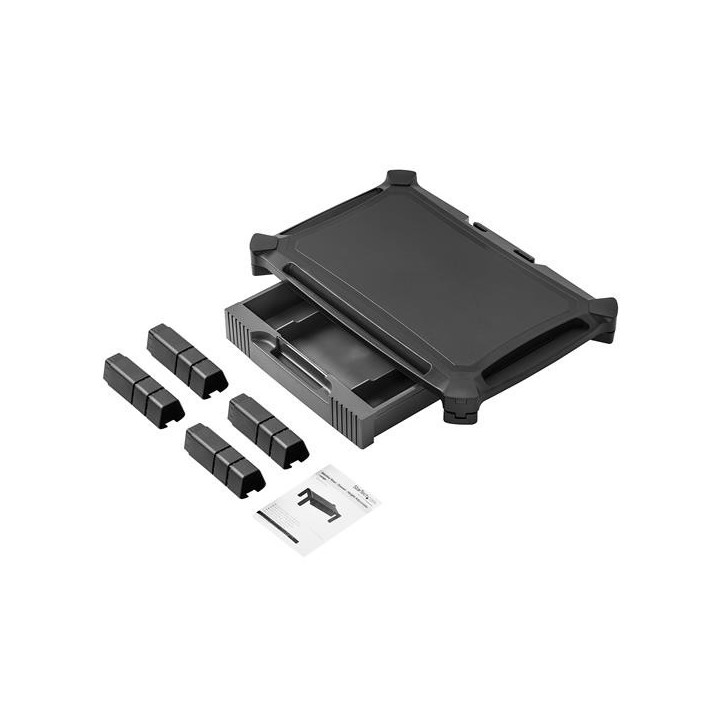 StarTech.com Rehausseur d'écran PC avec tiroir - Hauteur réglable - Grand format
