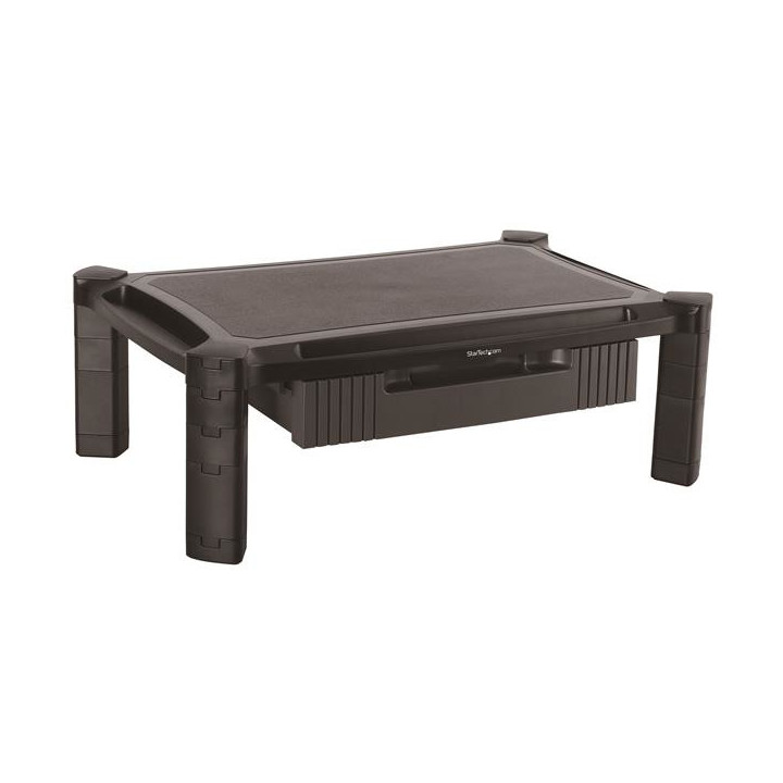 StarTech.com Rehausseur d'écran PC avec tiroir - Hauteur réglable - Grand format
