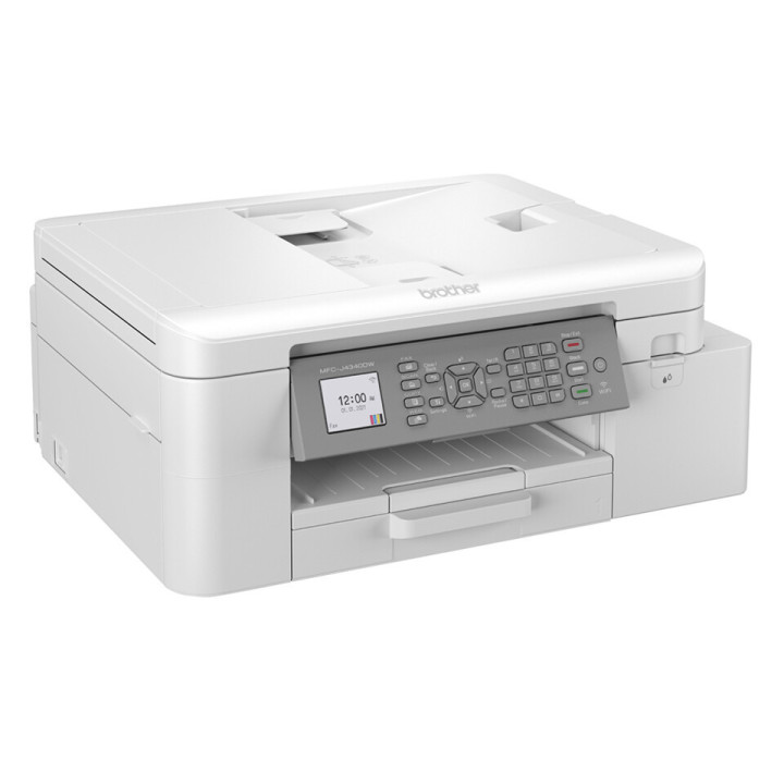 Brother MFC-J4340DWE - Imprimante jet d'encre couleur professionnelle 4-en-1 pour le travail à domicile incluant un essai grat
