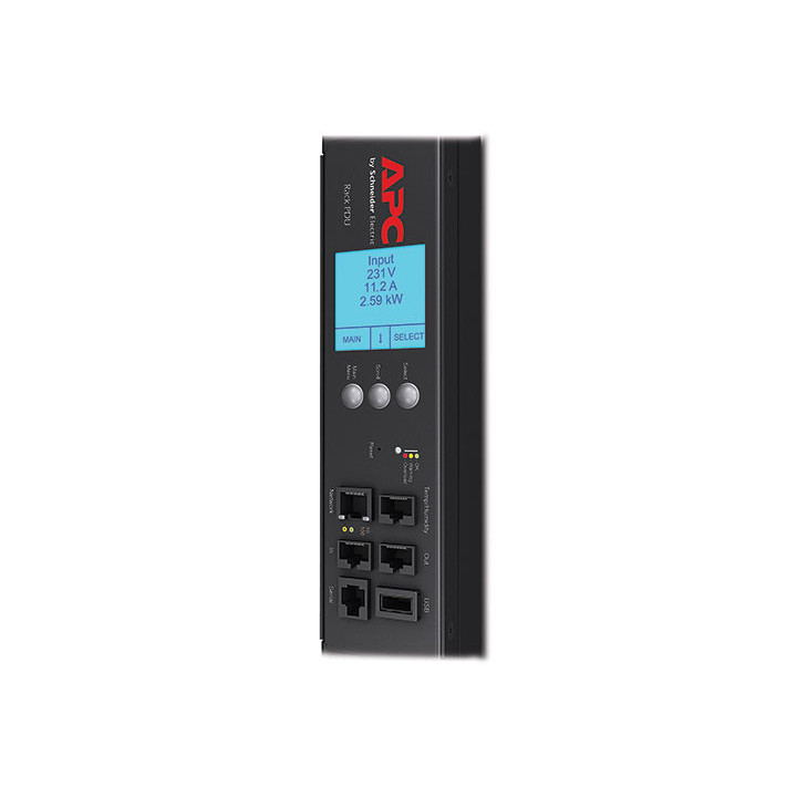 APC Netshelter - Rack PDU 2G - Mesuré par prise avec commutation - 0U 11,0kW 230V -