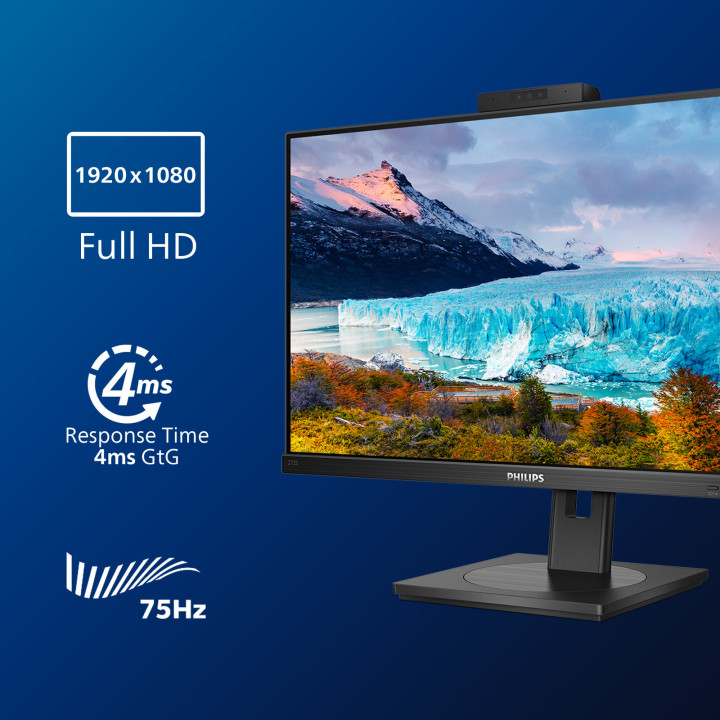 Philips S Line 272S1MH/00 LED display 68,6 cm (27") 1920 x 1080 pixels Full HD Noir
