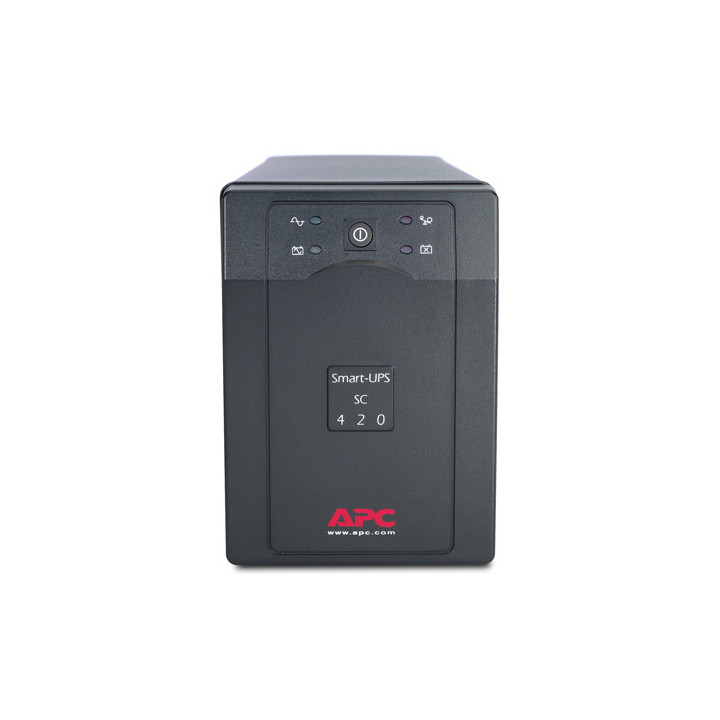 APC Smart-UPS alimentation d'énergie non interruptible Interactivité de ligne 0,42 kVA 260 W 4 sortie(s) CA