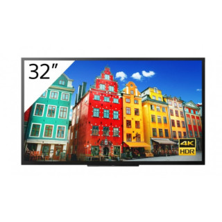 Sony FW-32BZ30J1 Écran d'affichage dynamique Écran plat de signalisation numérique 81,3 cm (32") LCD Wifi 300 cd/m² 4K Ultr