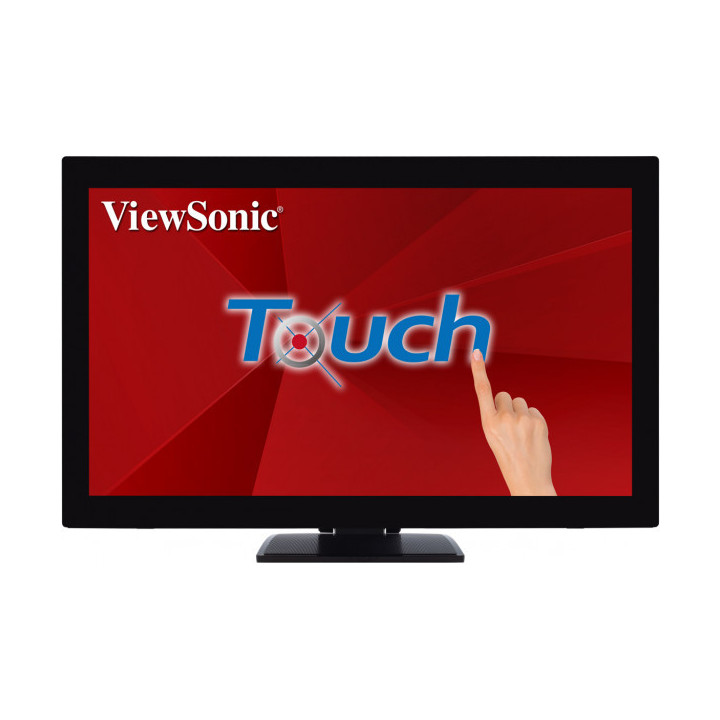 Viewsonic TD2760 écran plat de PC 68,6 cm (27") 1920 x 1080 pixels Full HD LED Écran tactile Multi-utilisateur Noir