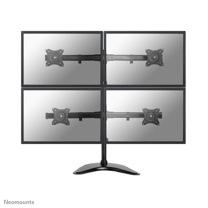 Neomounts NM-D335D4BLACK Support d'écran à poser 10-27"