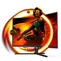 AOC C32G3AE/BK écran plat de PC 80 cm (31.5") 1920 x 1080 pixels Full HD LED Noir, Rouge