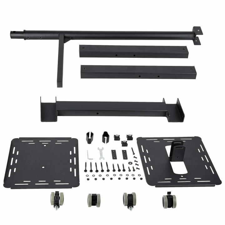 StarTech.com Table Vidéoprojecteur et Ordinateur Portable - Support Projecteur Robuste (2 Étagères max. 10kg chacune) - Ajus