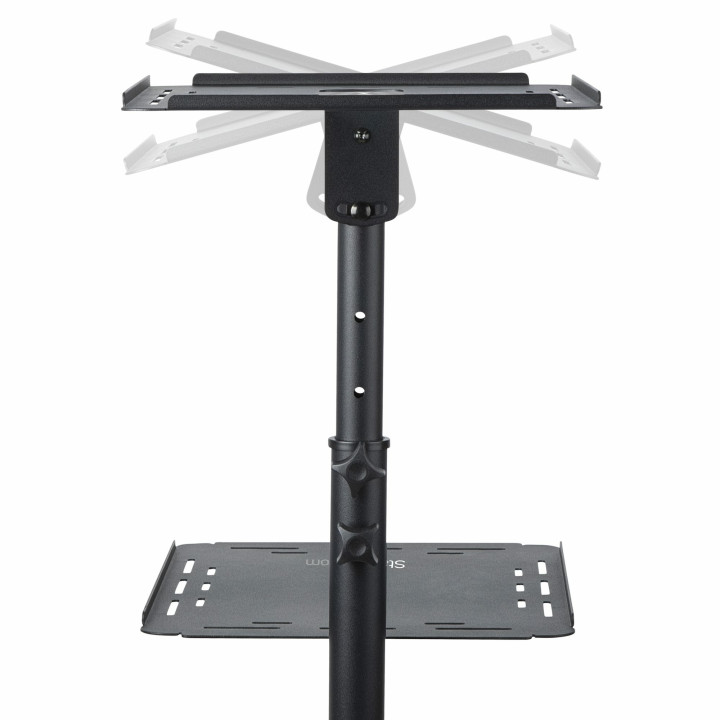 StarTech.com Table Vidéoprojecteur et Ordinateur Portable - Support Projecteur Robuste (2 Étagères max. 10kg chacune) - Ajus