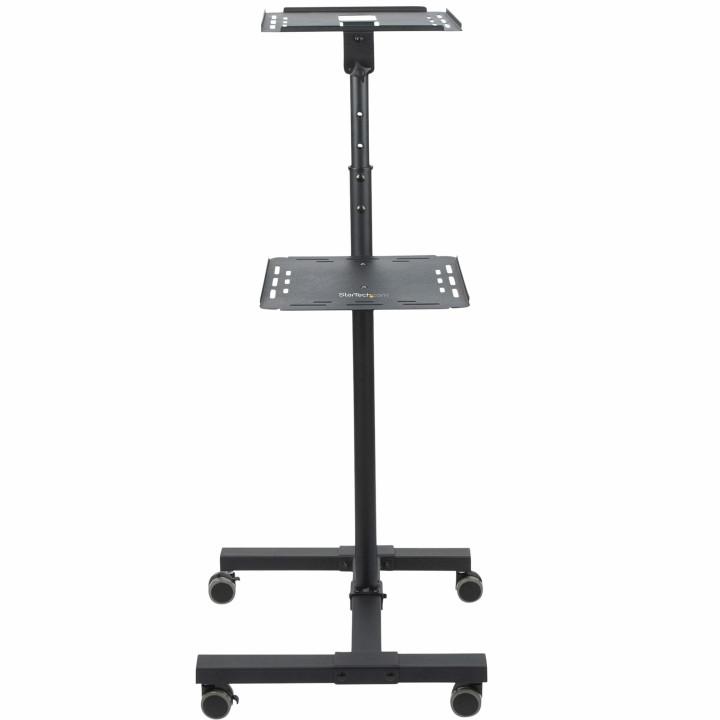 StarTech.com Table Vidéoprojecteur et Ordinateur Portable - Support Projecteur Robuste (2 Étagères max. 10kg chacune) - Ajus